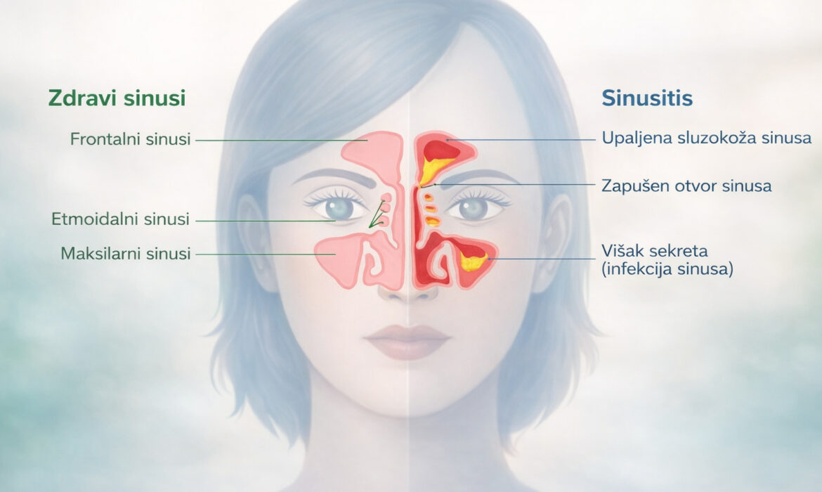 sinusi pritisak u licu ilustracija 1170x700 - Fitopreparati i prirodna kozmetika